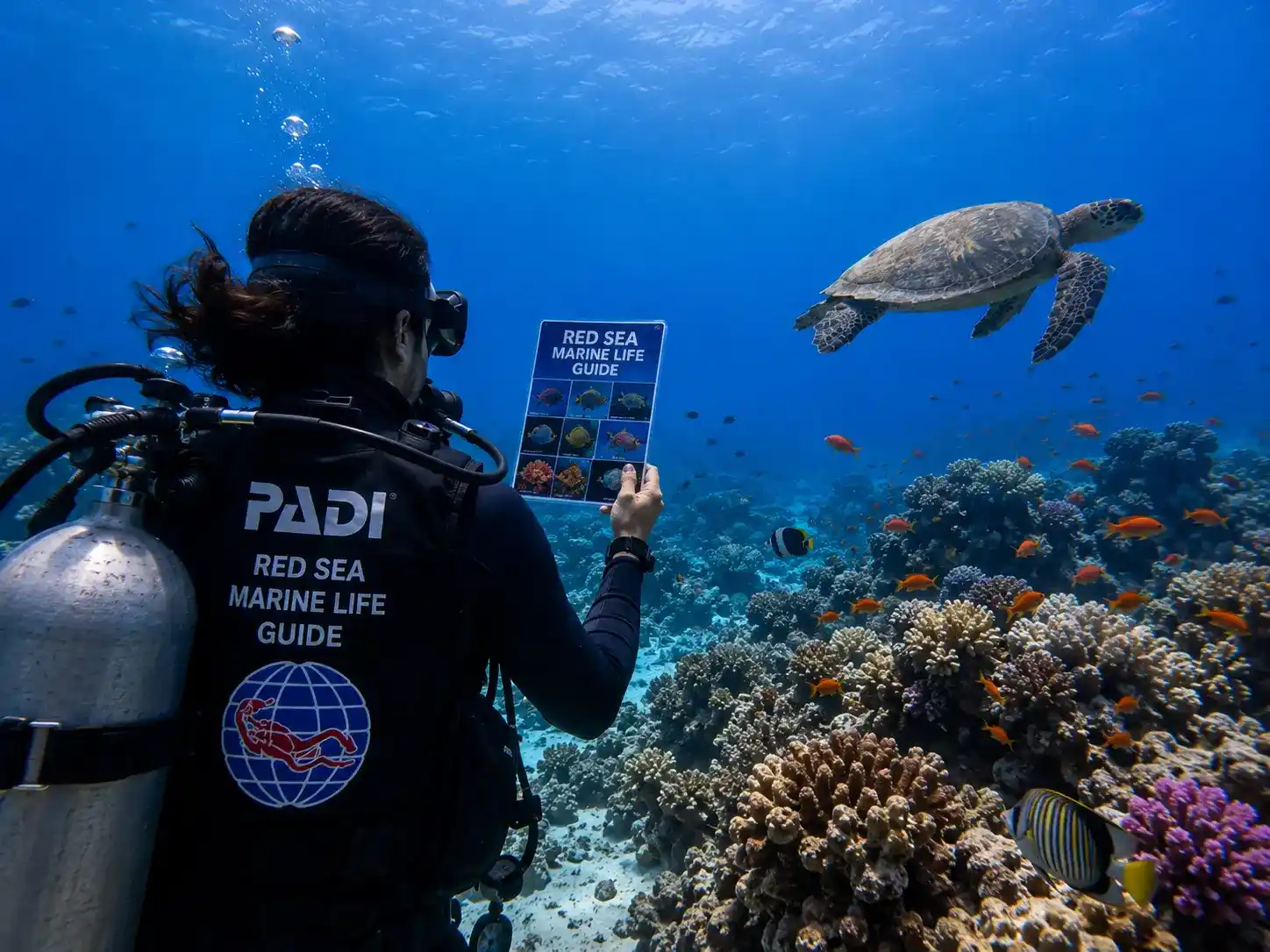 Red Sea marine life guide coral reef fish species